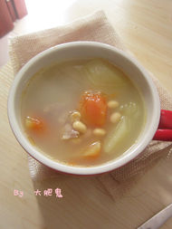 青木瓜黄豆排骨汤