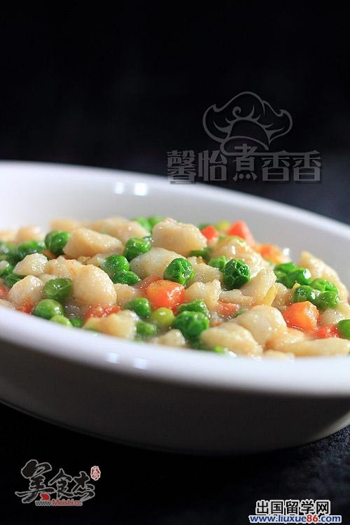 高考生考前食谱：豌豆炒鱼丁（增强抵抗力）