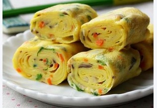 2014高考早餐食谱：中式鸡蛋卷