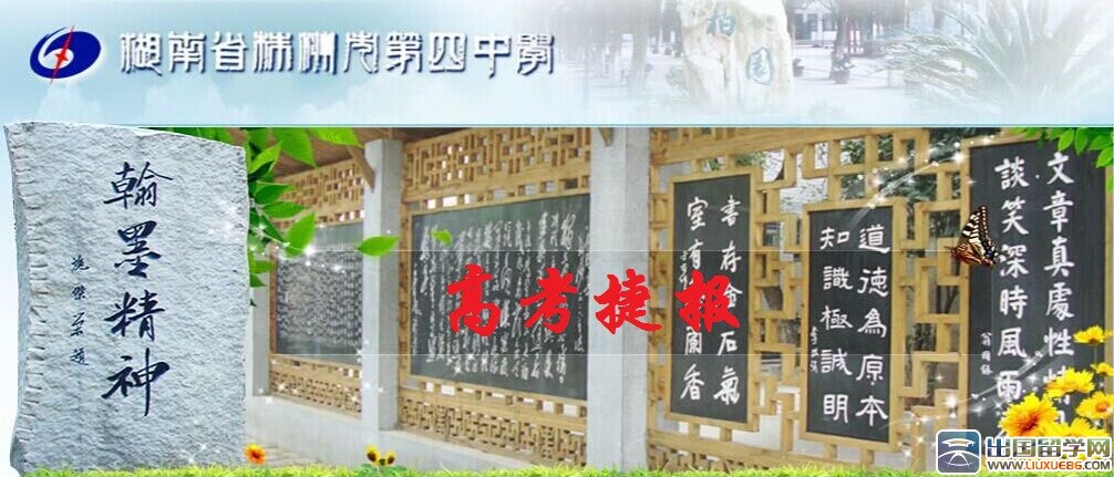 株洲四中2015年高考成绩