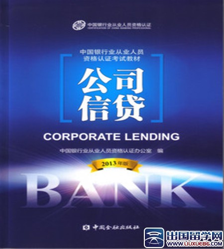 2013版银行从业人员资格考试教材《公司信贷》