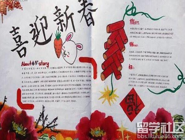 中国传统节日手抄报