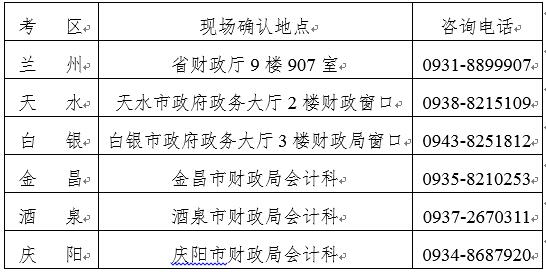 2017甘肃注册会计师全国统一考试报名简章已发布