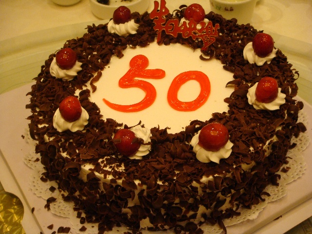 婆婆50岁生日蛋糕图片