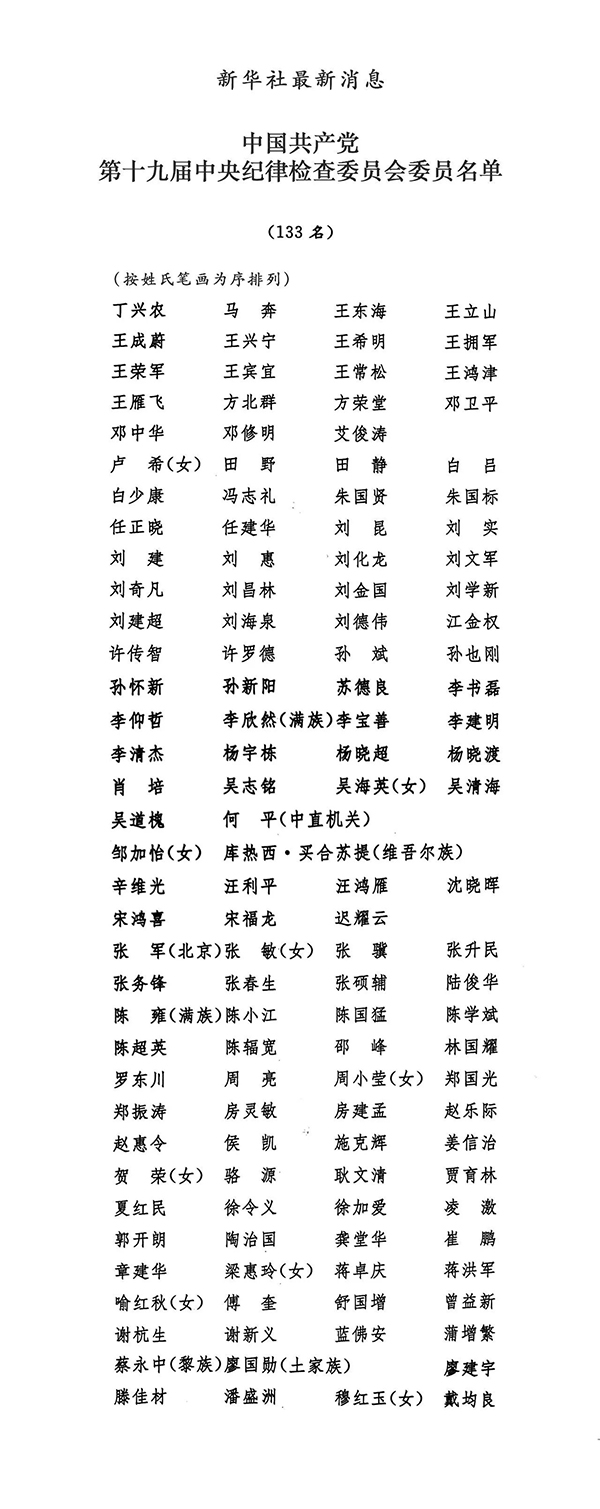 你期待的新一届“两委”名单来了!