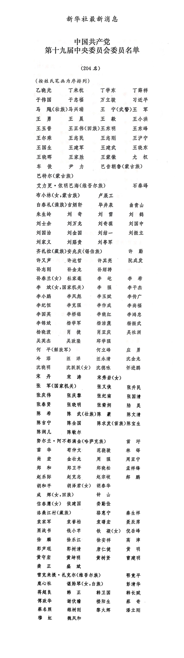 你期待的新一届“两委”名单来了!