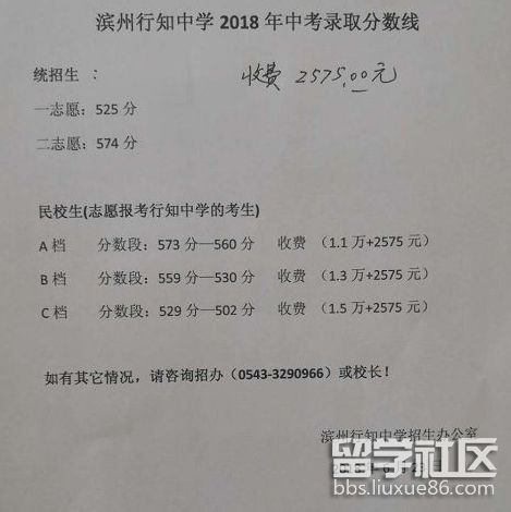2018年山东滨州中考分数线已公布