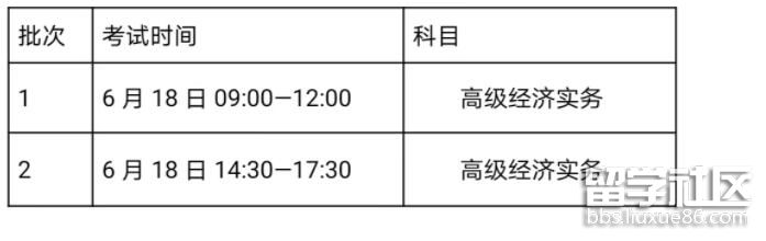 2022贵州高级经济师考试时间安排